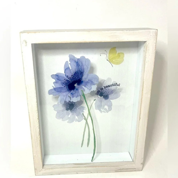 GANZ Other - GANZ Sheer Love Shadow Box, Life is Beautiful NWT​